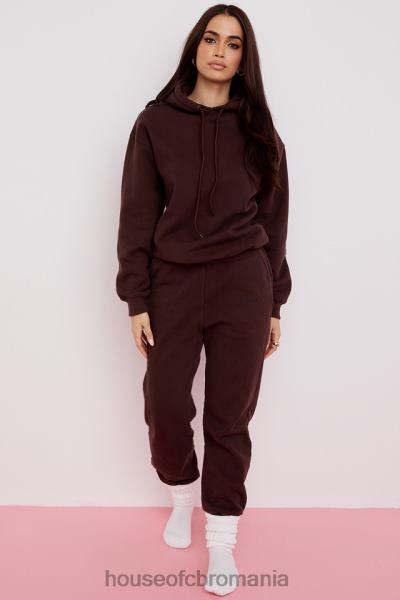 îmbrăcăminte House of CB pantaloni de jogging sky chocolate la spate X4F68975