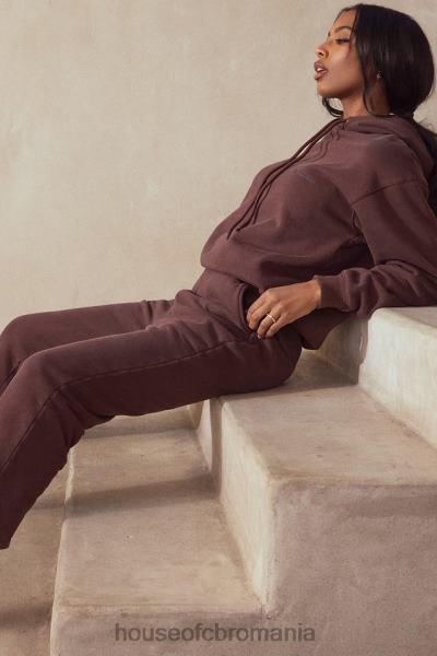 îmbrăcăminte House of CB pantaloni de jogging sky chocolate la spate X4F68975
