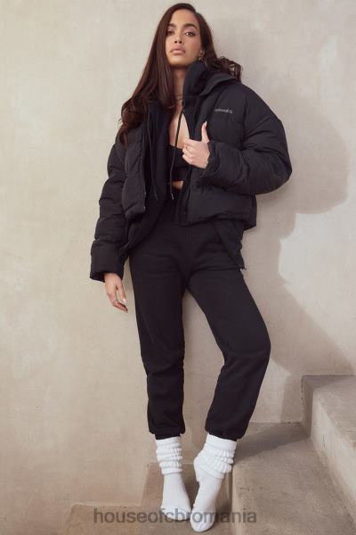 îmbrăcăminte House of CB pantaloni de jogging sky ink fleece spate X4F68978