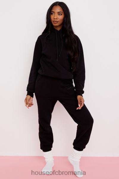 îmbrăcăminte House of CB pantaloni de jogging sky ink fleece spate X4F68978