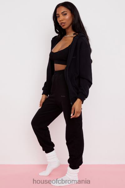 îmbrăcăminte House of CB pantaloni de jogging sky ink fleece spate X4F68978