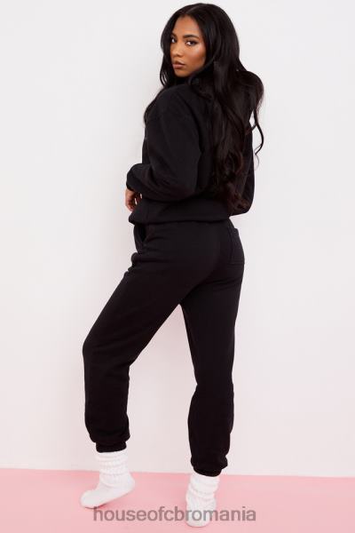îmbrăcăminte House of CB pantaloni de jogging sky ink fleece spate X4F68978