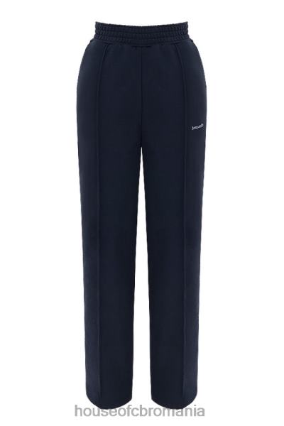 îmbrăcăminte House of CB pantaloni de trening dina bleumarin cu picioare drepte X4F681001