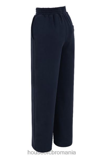 îmbrăcăminte House of CB pantaloni de trening dina bleumarin cu picioare drepte X4F681001