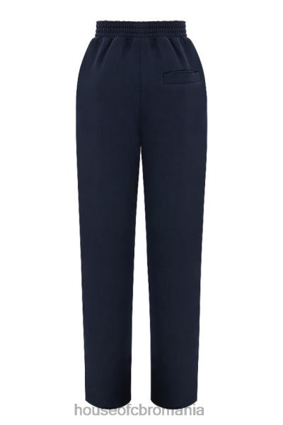 îmbrăcăminte House of CB pantaloni de trening dina bleumarin cu picioare drepte X4F681001