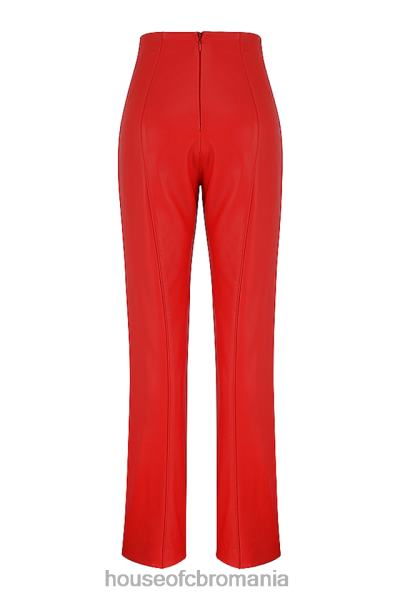 îmbrăcăminte House of CB pantaloni din piele vegan elenaora stacojiu X4F68940