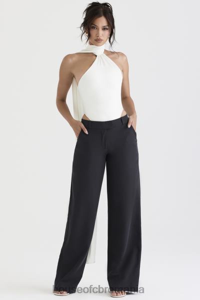 îmbrăcăminte House of CB pantaloni largi cameron gri X4F68906