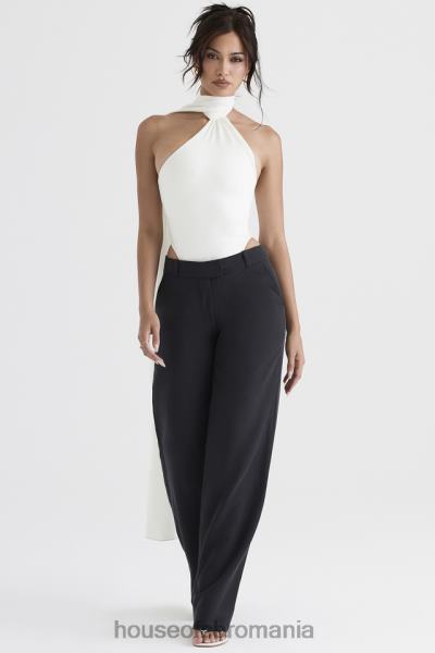 îmbrăcăminte House of CB pantaloni largi cameron gri X4F68906
