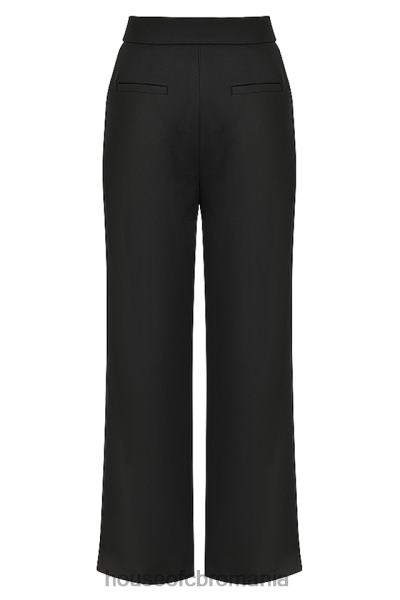 îmbrăcăminte House of CB pantaloni negri alivia cu ajustare largă X4F68925