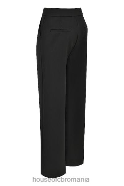 îmbrăcăminte House of CB pantaloni negri alivia cu ajustare largă X4F68925