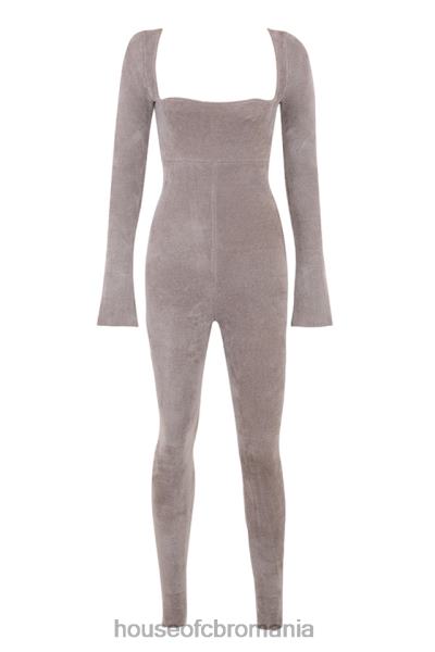 îmbrăcăminte House of CB salopeta isis nurca grea chenille loungewear X4F68881