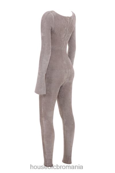îmbrăcăminte House of CB salopeta isis nurca grea chenille loungewear X4F68881