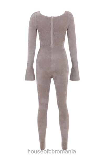 îmbrăcăminte House of CB salopeta isis nurca grea chenille loungewear X4F68881