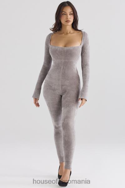 îmbrăcăminte House of CB salopeta isis nurca grea chenille loungewear X4F68881