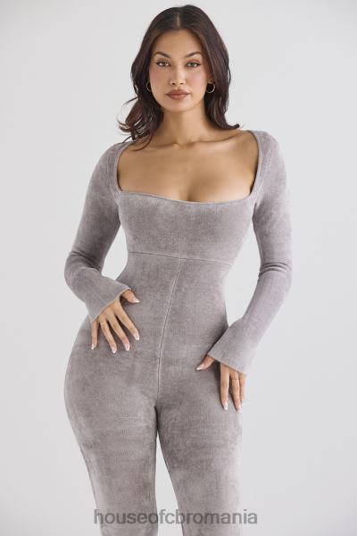 îmbrăcăminte House of CB salopeta isis nurca grea chenille loungewear X4F68881