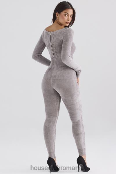 îmbrăcăminte House of CB salopeta isis nurca grea chenille loungewear X4F68881