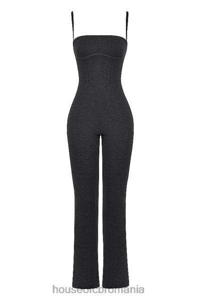 îmbrăcăminte House of CB salopeta luisa charcoal loungewear X4F68885