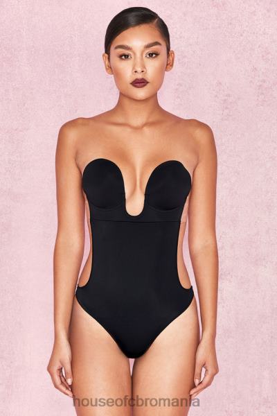 îmbrăcăminte House of CB Body autoadeziv fără spate - negru X4F681299