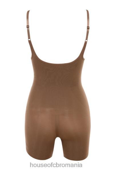îmbrăcăminte House of CB Body sculptat la mijlocul coapsei moca X4F681276