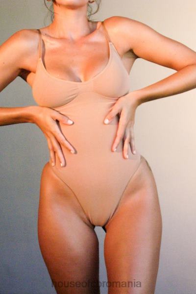 îmbrăcăminte House of CB body sculpting tanga cafe au lait X4F681265