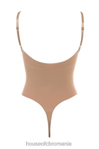 îmbrăcăminte House of CB body sculpting tanga cafe au lait X4F681265