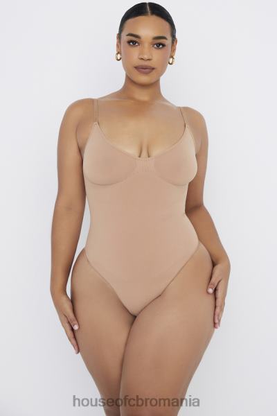 îmbrăcăminte House of CB body sculpting tanga cafe au lait X4F681265