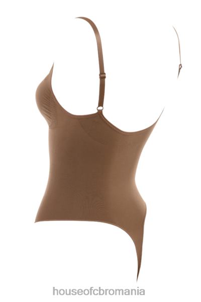 îmbrăcăminte House of CB body tanga sculpting moka X4F681264