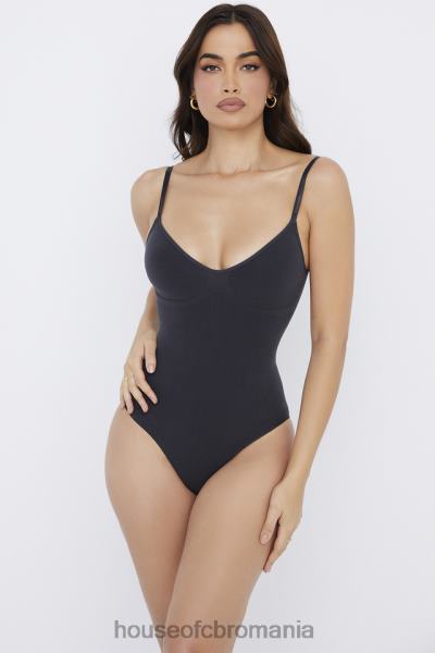 îmbrăcăminte House of CB sculptând cerneală pentru body scurtă X4F681271
