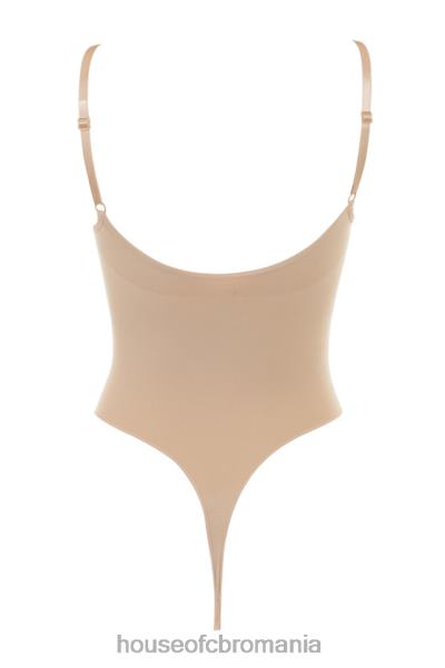 îmbrăcăminte House of CB sculpting tanga body almond X4F681266