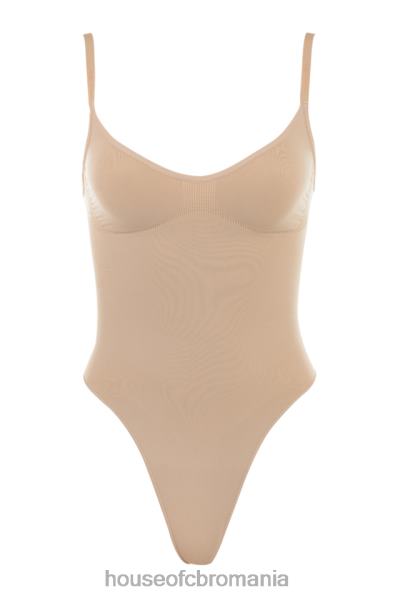 îmbrăcăminte House of CB sculpting tanga body almond X4F681266