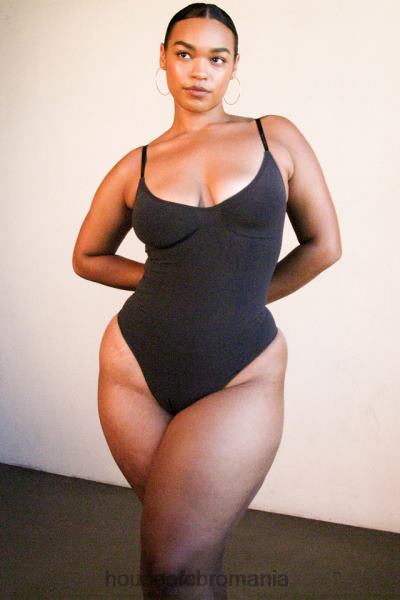 îmbrăcăminte House of CB sculpting thong bodysuit ink X4F681263