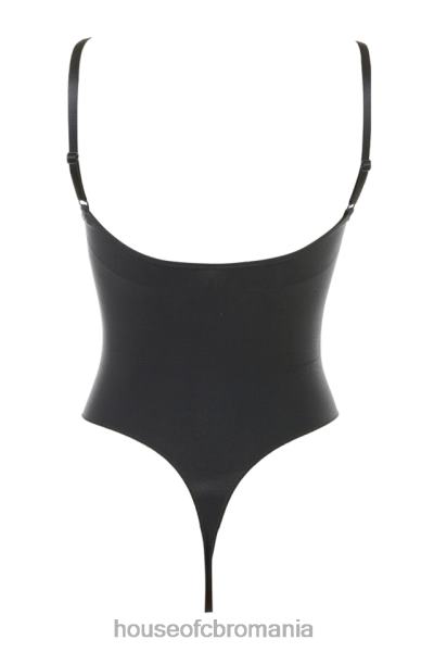 îmbrăcăminte House of CB sculpting thong bodysuit ink X4F681263