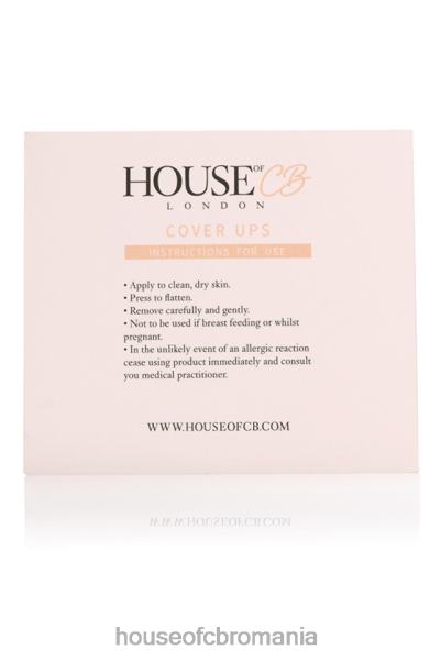 îmbrăcăminte House of CB set de 4 huse pentru mameloane cu flori bej X4F681315