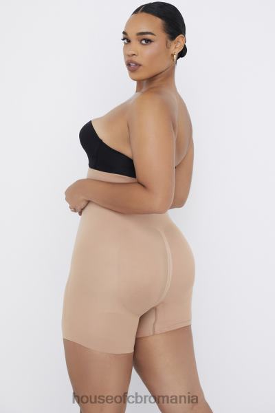 îmbrăcăminte House of CB sculpting shorts cafe au lait X4F681261