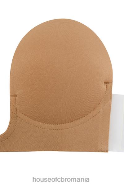 îmbrăcăminte House of CB sutien auto adeziv plonjat u - caramel X4F681291