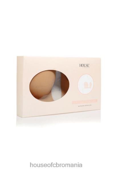 îmbrăcăminte House of CB sutien auto adeziv plonjat u - caramel X4F681291