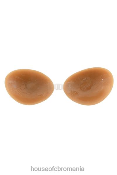 îmbrăcăminte House of CB sutien invizibil cu închidere frontală din silicon - caramel X4F681283