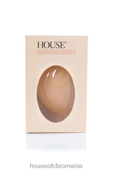 îmbrăcăminte House of CB sutien invizibil cu închidere frontală din silicon - caramel X4F681283