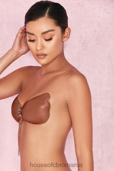 îmbrăcăminte House of CB sutien invizibil push up silicon - caramel X4F681281