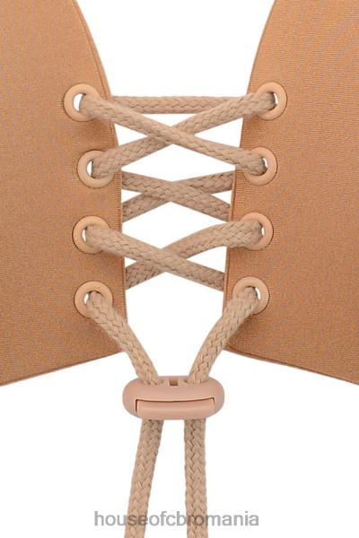 îmbrăcăminte House of CB sutien invizibil ultra push up - caramel X4F681282