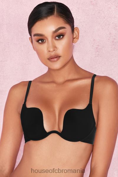 îmbrăcăminte House of CB sutien u sutien reglabil în mai multe poziții - negru X4F681314