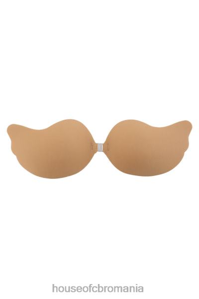 îmbrăcăminte House of CB sutien v microfibră mulata cu închidere în față - caramel X4F681280