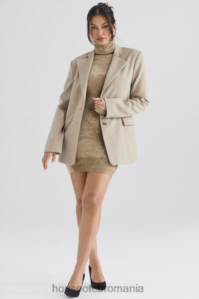 îmbrăcăminte House of CB blazer supradimensionat aline nurca X4F681034