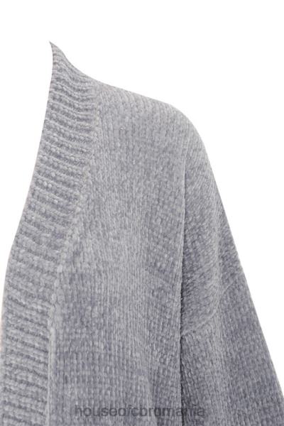 îmbrăcăminte House of CB cardigan celine grey chenille slouchy X4F681053