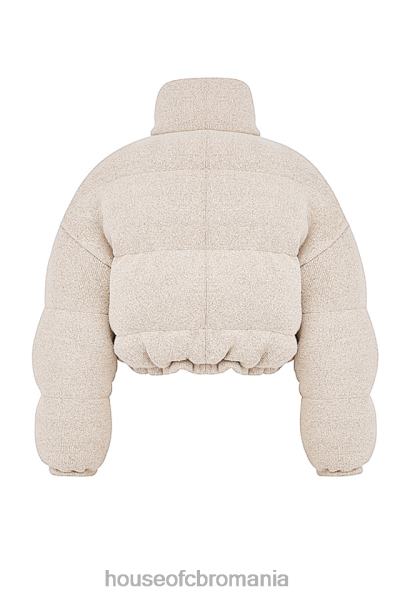 îmbrăcăminte House of CB jachetă puf în formă de c pascal opal tricot X4F681033