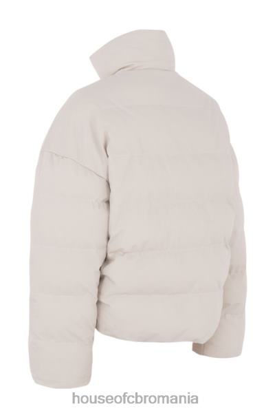 îmbrăcăminte House of CB jachetă puf oversize în formă de c hero ivory X4F681046
