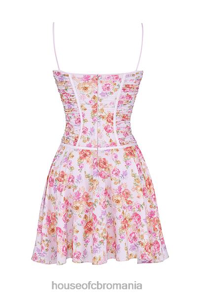 îmbrăcăminte House of CB rochie corset cu imprimeu lavanda deschisa alejandra X4F68244