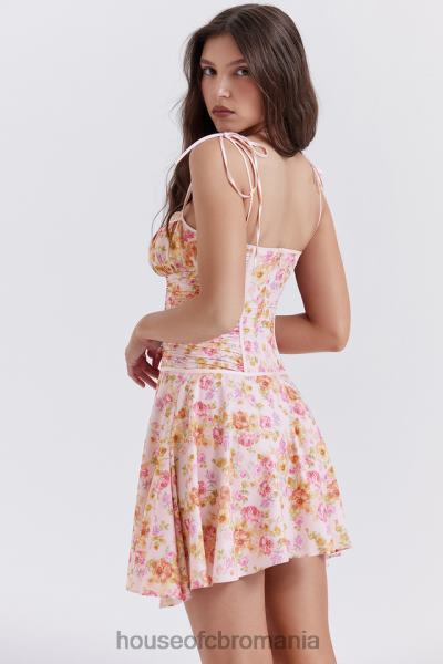 îmbrăcăminte House of CB rochie corset cu imprimeu lavanda deschisa alejandra X4F68244