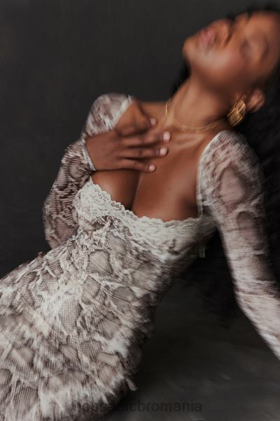 îmbrăcăminte House of CB rochie corset cu imprimeu sarpe seraphina X4F68145