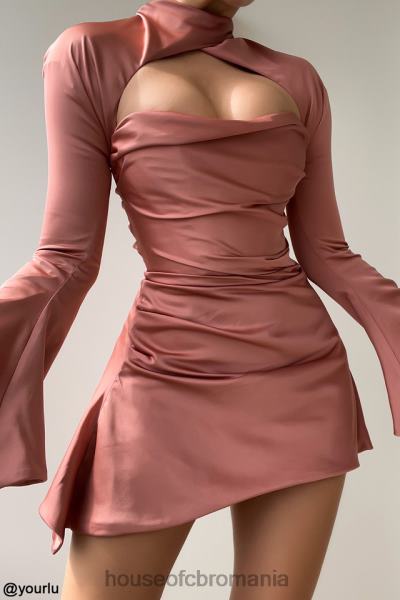 îmbrăcăminte House of CB rochie corset drapată rose toira X4F68466